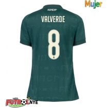 Camiseta Real Madrid Federico Valverde #8 Visitante Equipación para mujer 2026-27 manga corta